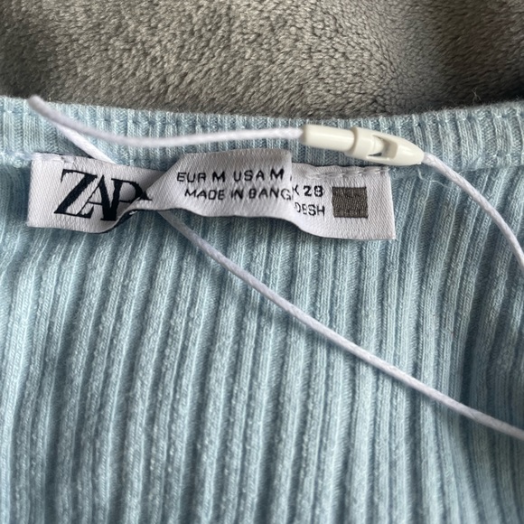 Blue Zara Tank Top New - Picture 3 of 3